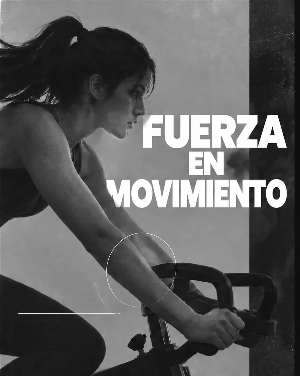 Entrenamiento funcional en Aura; mensaje: fuerza en movimiento